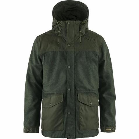 Fjällräven Men Värmland Hunting Jacket Green PH327395 Philippines